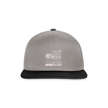 LoneWolvesCollective - Funny Introvert T-Shirt for - Snapback Cap - Graphit/Schwarz - Vorne