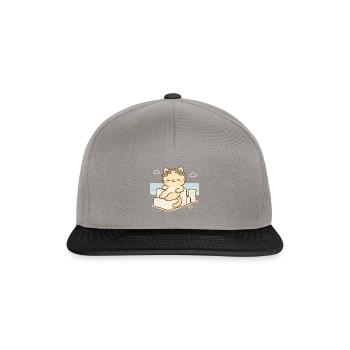 Greece Island Vacation Sun Sea Temple Culture - Snapback Cap - graphite/black - Front
