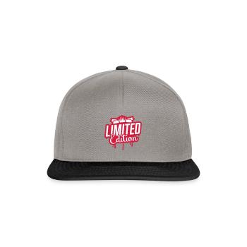 Limited Edition - Casquette snapback - gris graphite/noir - Devant