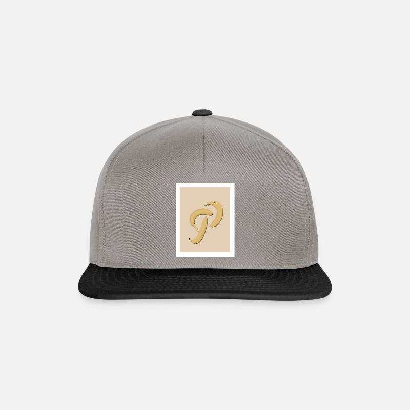 Andy Warhol Bananas - Casquette snapback - gris graphite/noir