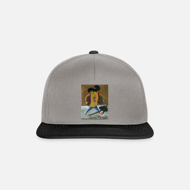 Pepe Montgomery - Snapback Cap - Graphit/Schwarz