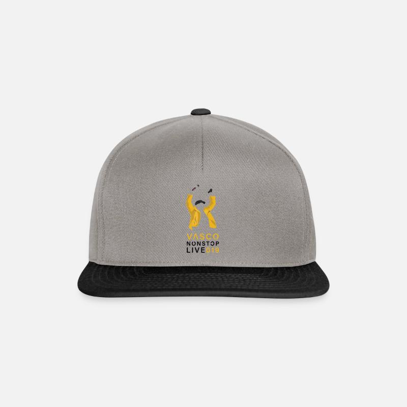 Vasco non stop live 2019 - Snapback Cap - Graphit/Schwarz
