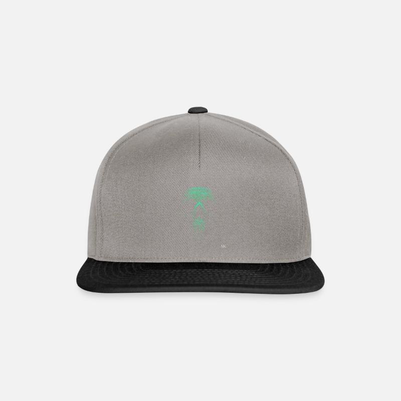 TKJUB - Snapback Cap - Graphit/Schwarz