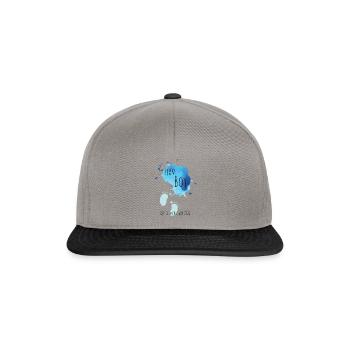 Das perfekte Outfit für die nächste Babyparty! - Snapback Cap - Graphit/Schwarz - Vorne