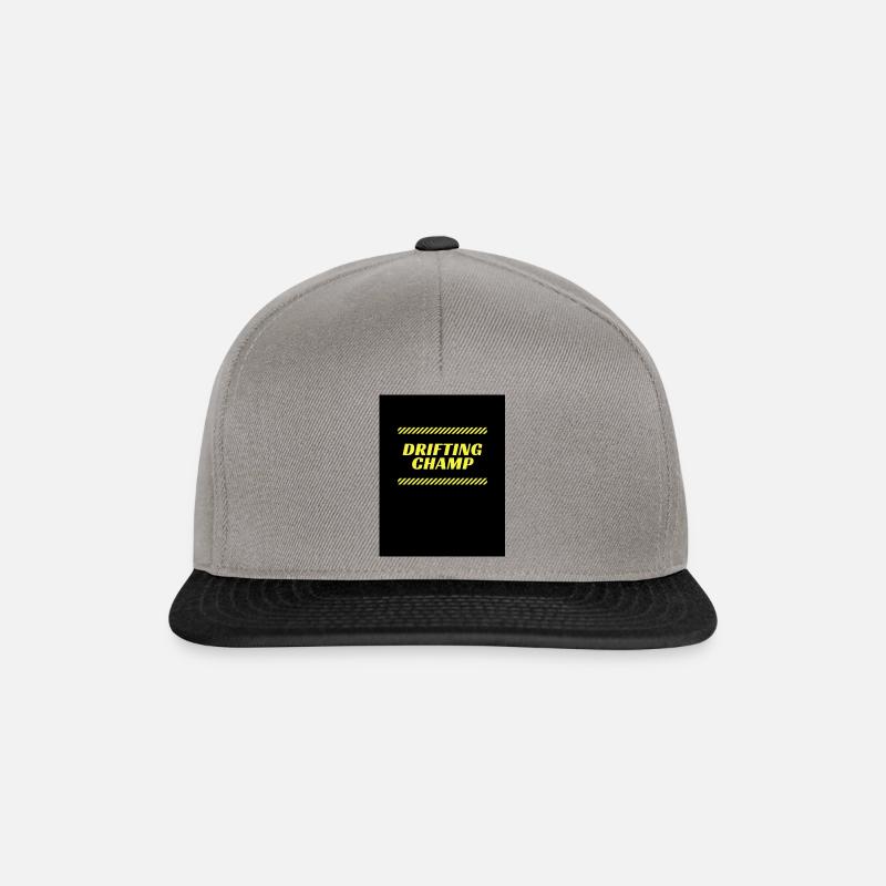 Drift - Snapback Cap - Graphit/Schwarz