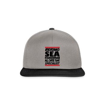 Bering Sea Fisherman All Over Time Specialist - Snapback Cap - graphite/black - Front