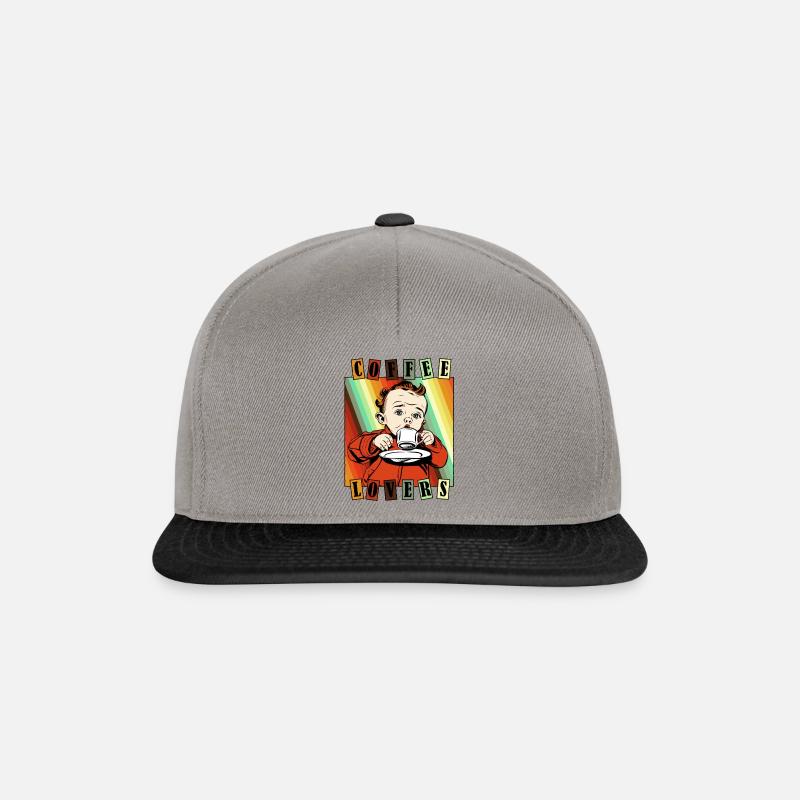 Retro Baby - Snapback Cap - graphite/black