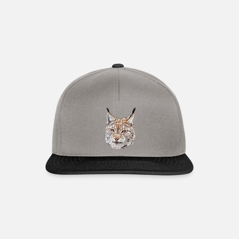 ELBA Kopf - Snapback Cap - Graphit/Schwarz