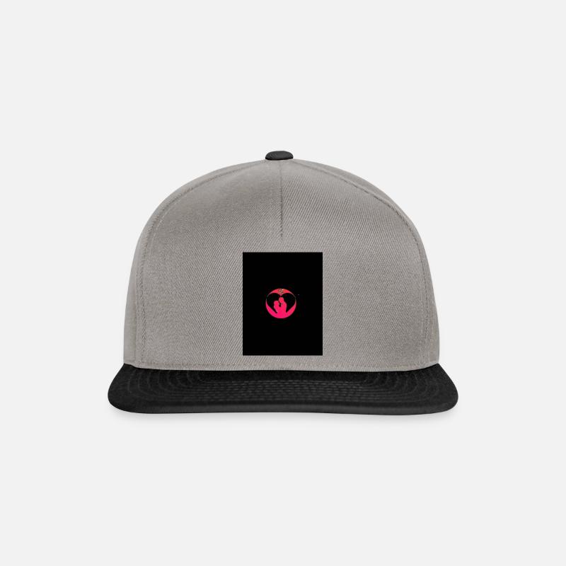 INTIME LIEBE - Snapback Cap - Graphit/Schwarz
