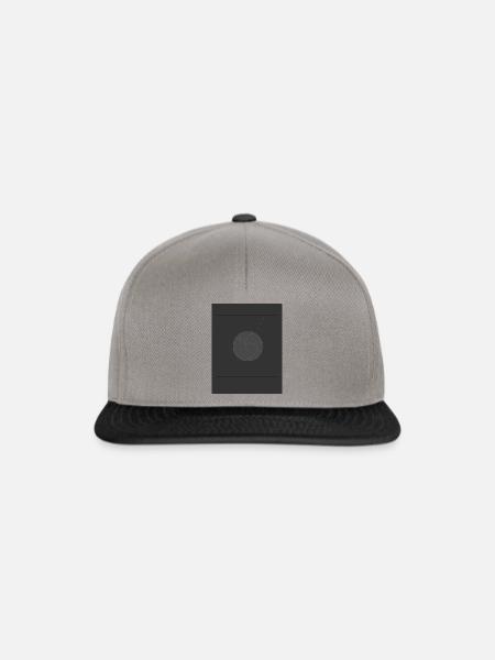 Erde Weltall Raum Zeit - Snapback Cap - Graphit/Schwarz