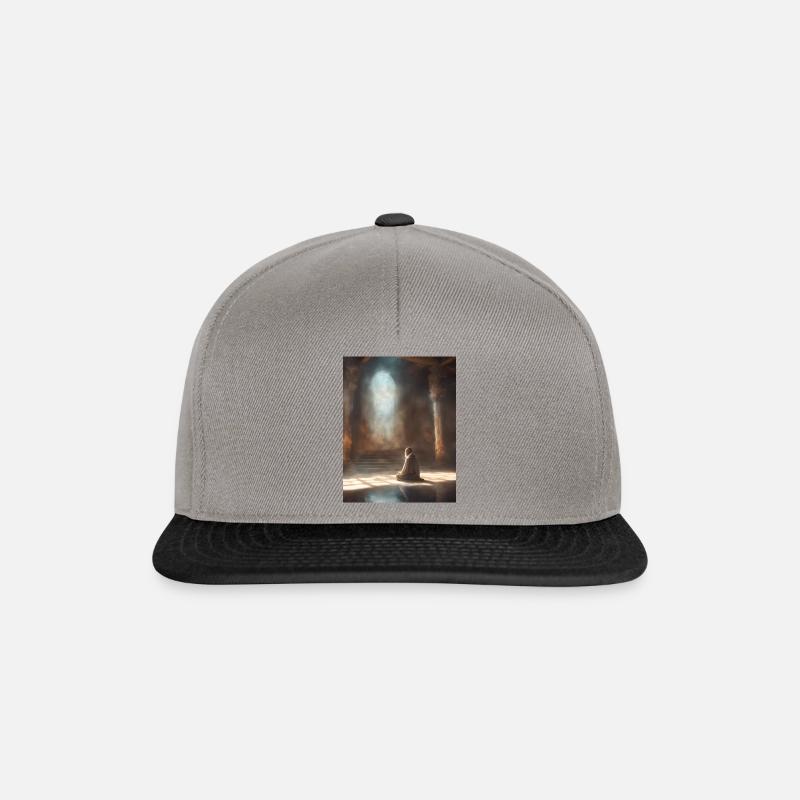 Ancient temple - Snapback Cap - graphite/black