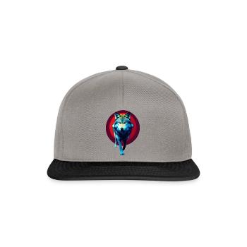 Wolf - Snapback Cap - Graphit/Schwarz - Vorne
