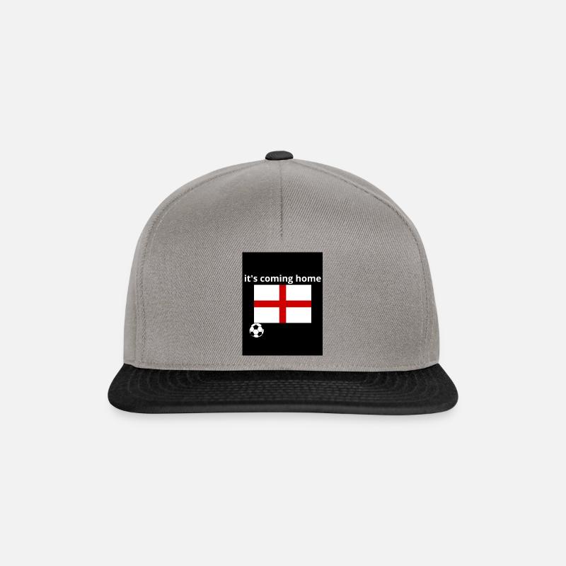 Es kommt nach Hause - Snapback Cap - Graphit/Schwarz