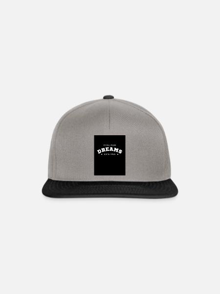 Dream - Snapback Cap - Graphit/Schwarz