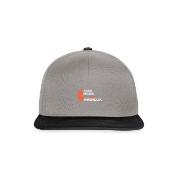 Holz Tischler Zimmermann Zimmerei Spruch Geschenk - Snapback Cap - Graphit/Schwarz - Vorne