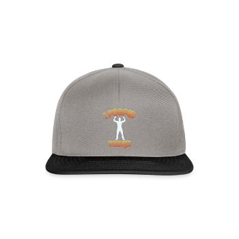 I Pooped Today! Gift - Snapback Cap - graphite/black - Front