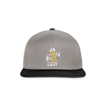 Oui Le Doit Être Si Bruyant - Tuba Tubistes Orchestre - Casquette snapback - gris graphite/noir - Devant