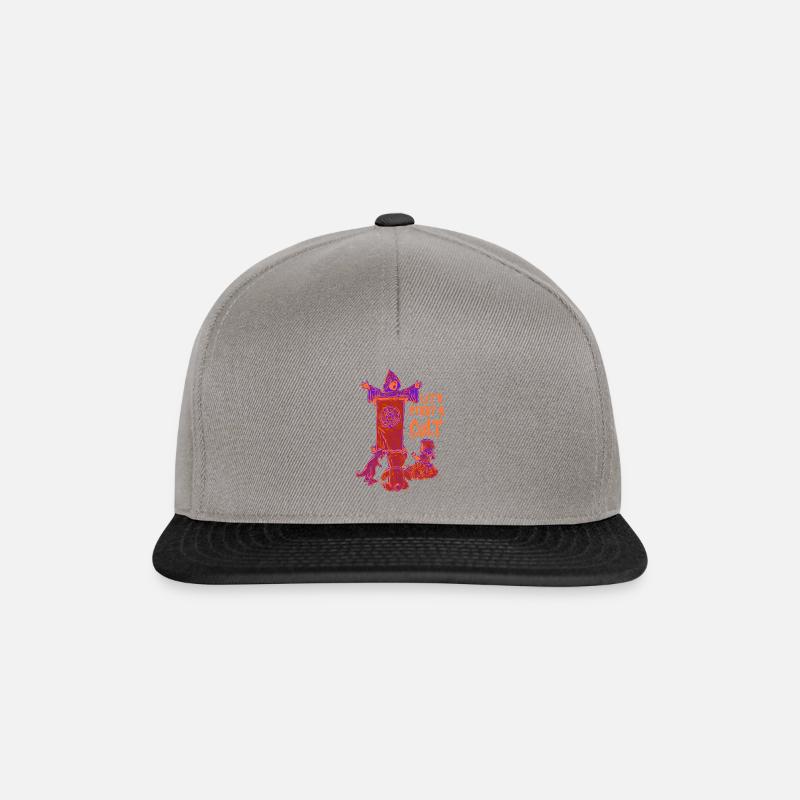 Irony: Let's Start A Cult Halloween Gift - Snapback Cap - graphite/black