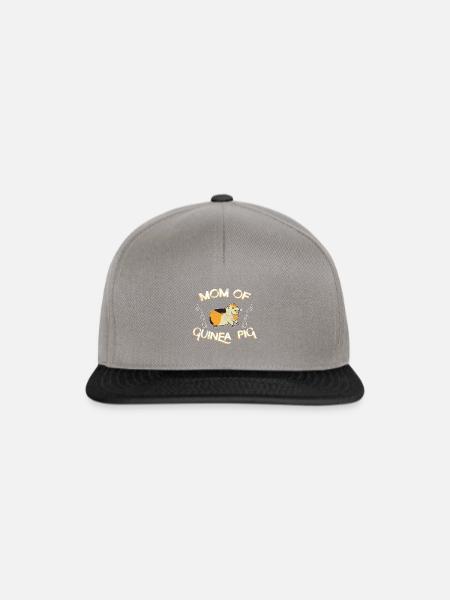 meerschwein meerschweinchen - Snapback Cap - Graphit/Schwarz