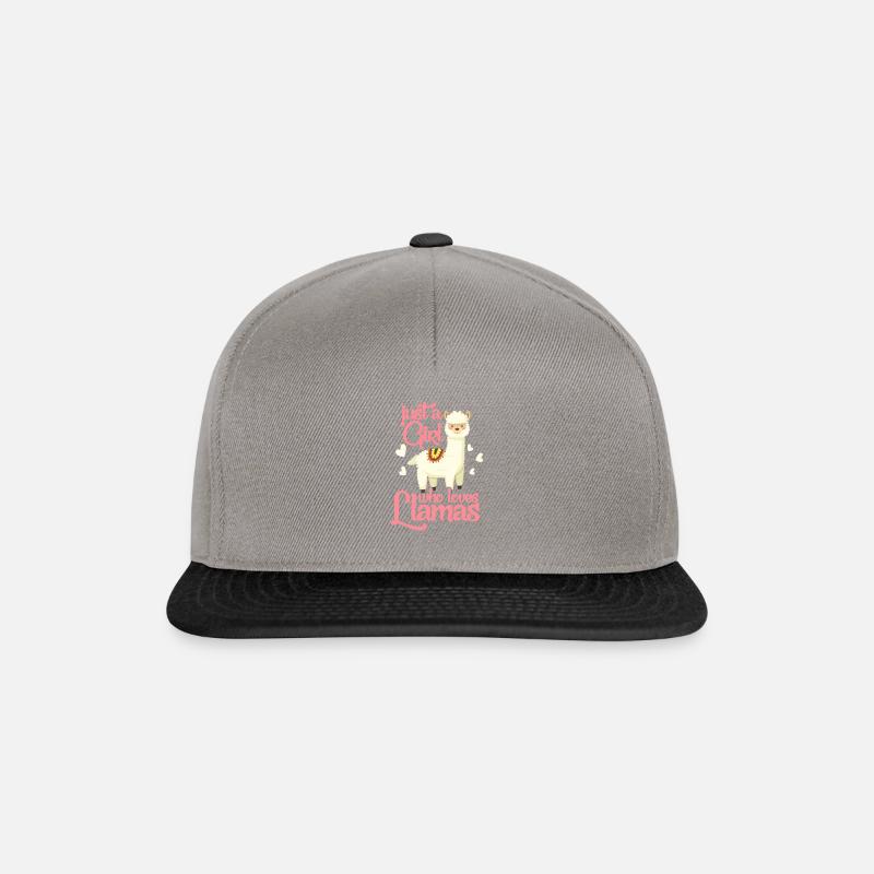 Lama - Snapback Cap - Graphit/Schwarz