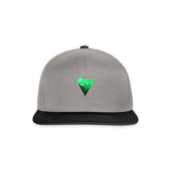 Camping Shirt I Outdoor Nature Travel Backpacker - Snapback Cap - graphite/black - Front