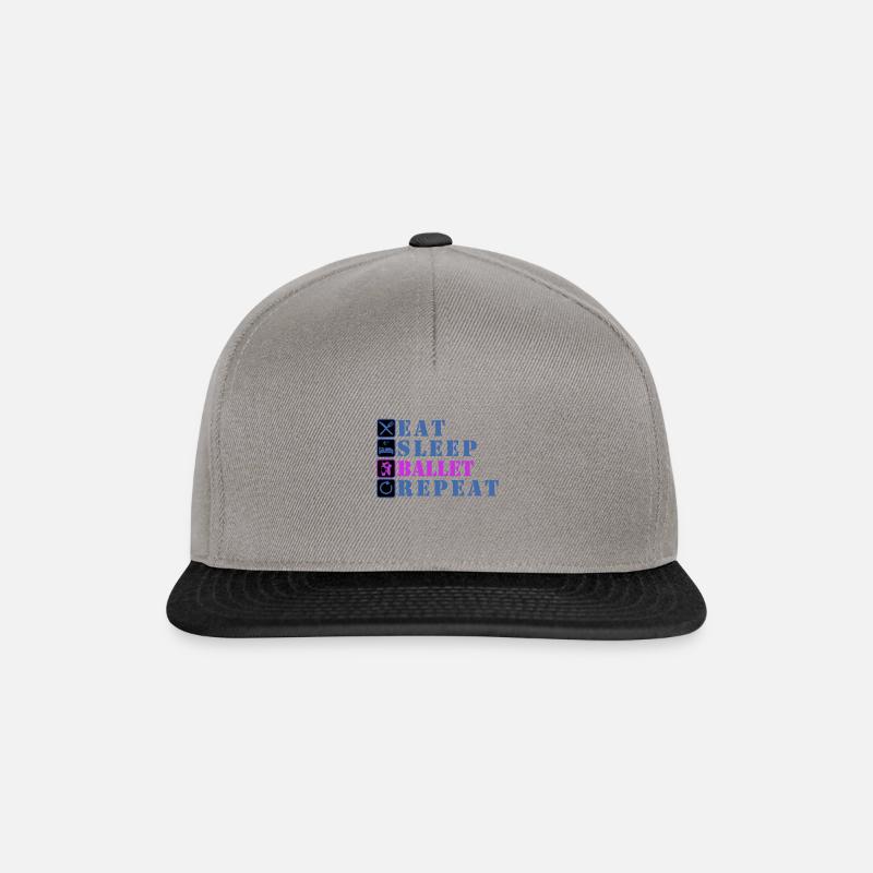 Ballett - Snapback Cap - Graphit/Schwarz