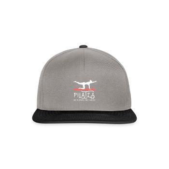 Pilates - Casquette snapback - gris graphite/noir - Devant
