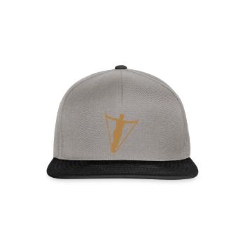 flying rope circus 1 - Snapback Cap - graphite/black - Front