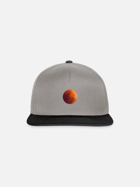 Blutmond - Snapback Cap - Graphit/Schwarz