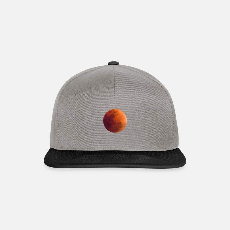 Blutmond - Snapback Cap - Graphit/Schwarz