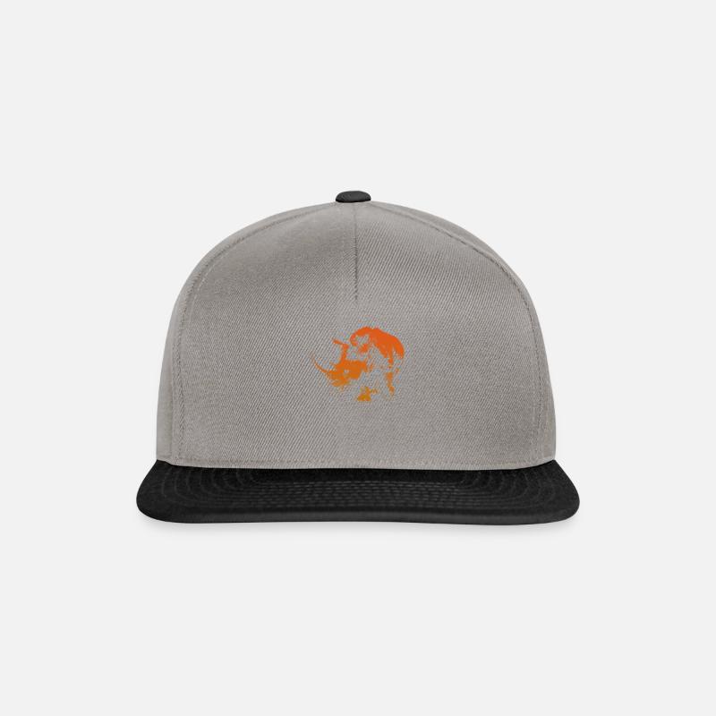 Nashorn - Snapback Cap - Graphit/Schwarz
