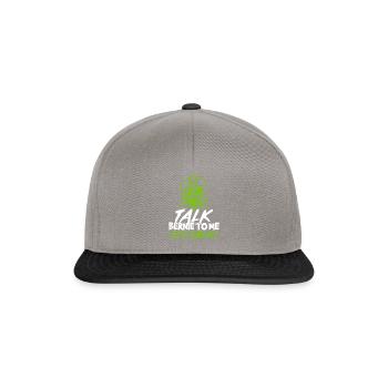 Bernie Sanders Président Cadeau pour l'élection USA 2020 - Casquette snapback - gris graphite/noir - Devant