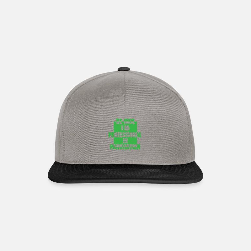 Pancreas Professional - Snapback Cap - graphite/black