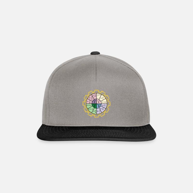 Elektriker Elektrotechnik Ingenieur Physiker - Snapback Cap - Graphit/Schwarz