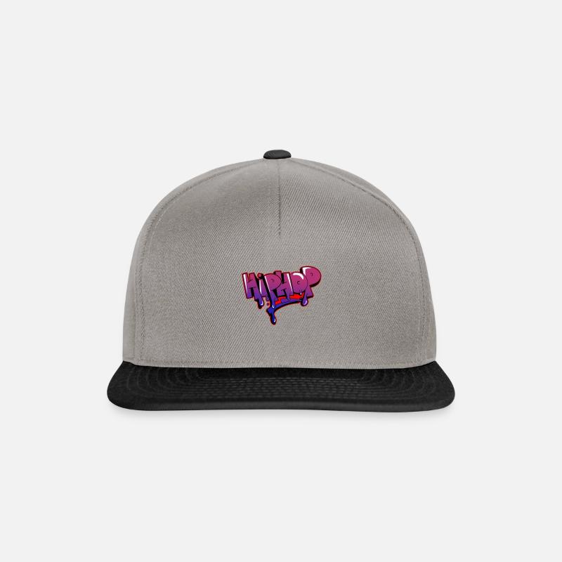 Hip Hop - Snapback Cap - graphite/black