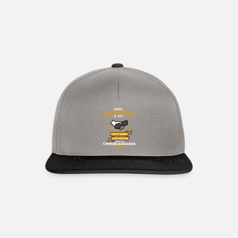 Rottweiler - Snapback Cap - Graphit/Schwarz