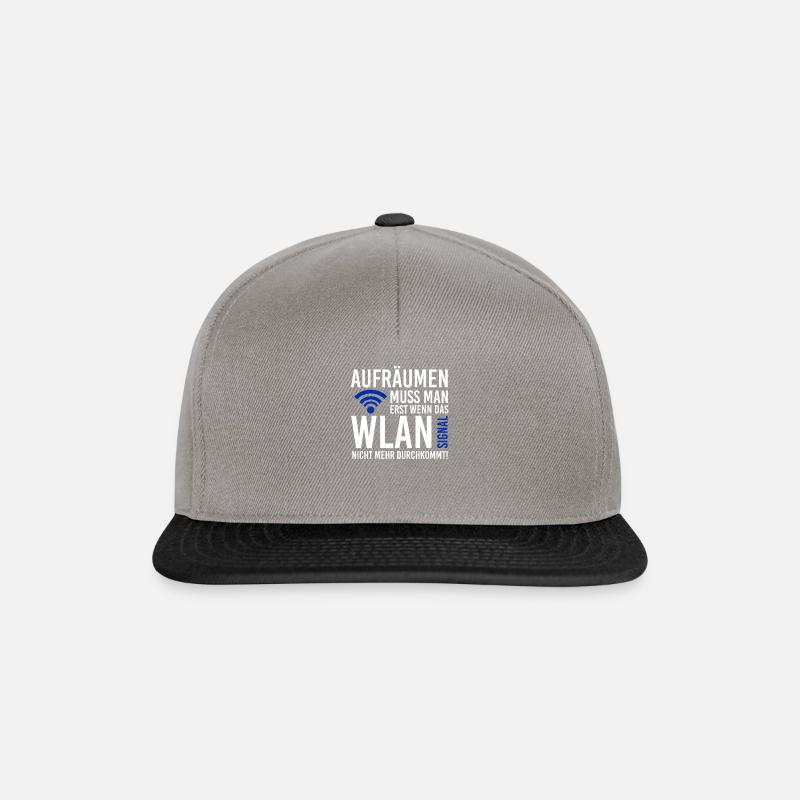 Lustig - Snapback Cap - Graphit/Schwarz