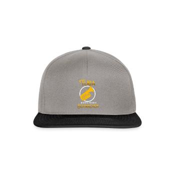 Tuba nichts für die Schwachen Tubist Tuba - Snapback Cap - Graphit/Schwarz - Vorne