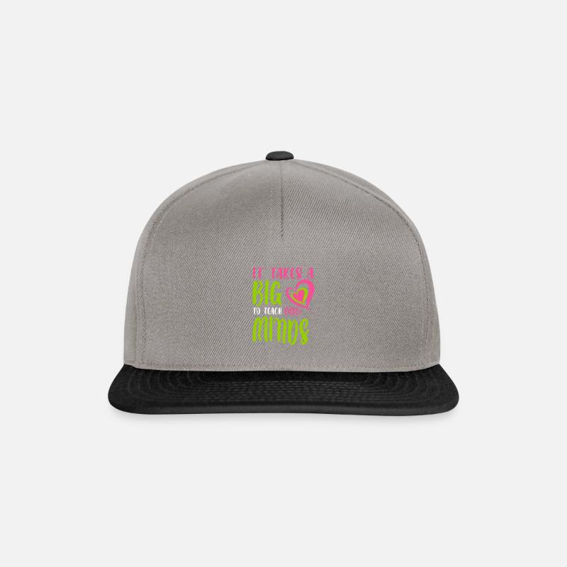 Teacher - Snapback Cap - graphite/black