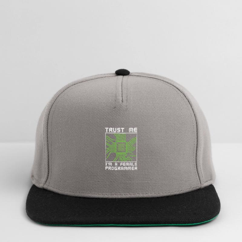 Developer Coder Programmer Microchip Snapback Cap