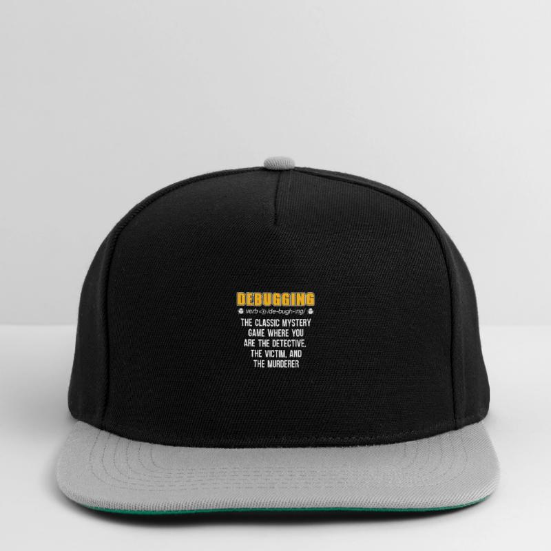 Entwickler Coder Programmierer Lustig Debugging Snapback Cap