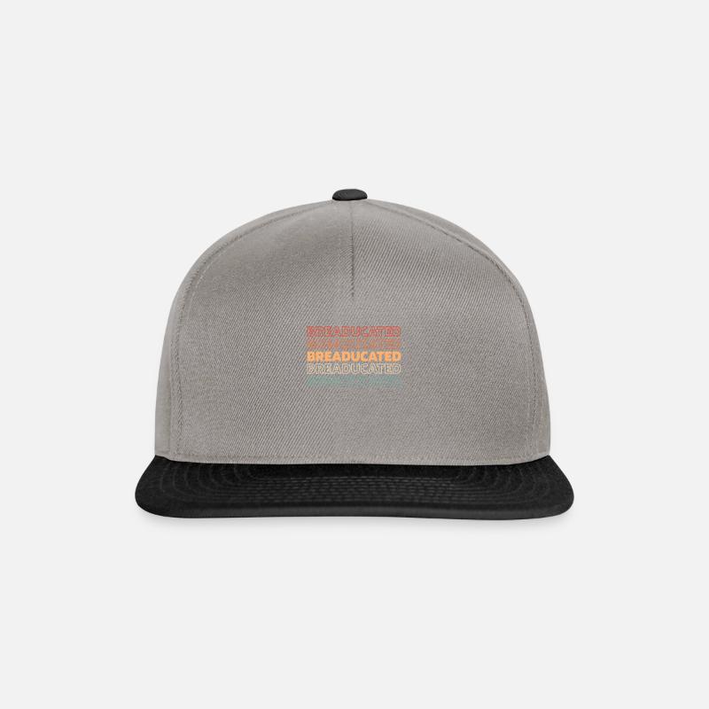 Sourdough bread - Snapback Cap - graphite/black