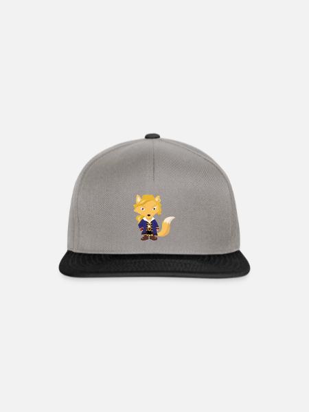 Fox Guybrush - Snapback Cap - Graphit/Schwarz