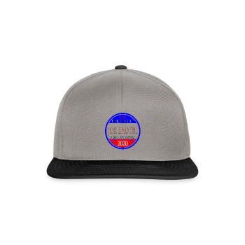 Joe Exotic Tiger Président USA 2020 - Casquette snapback - gris graphite/noir - Devant