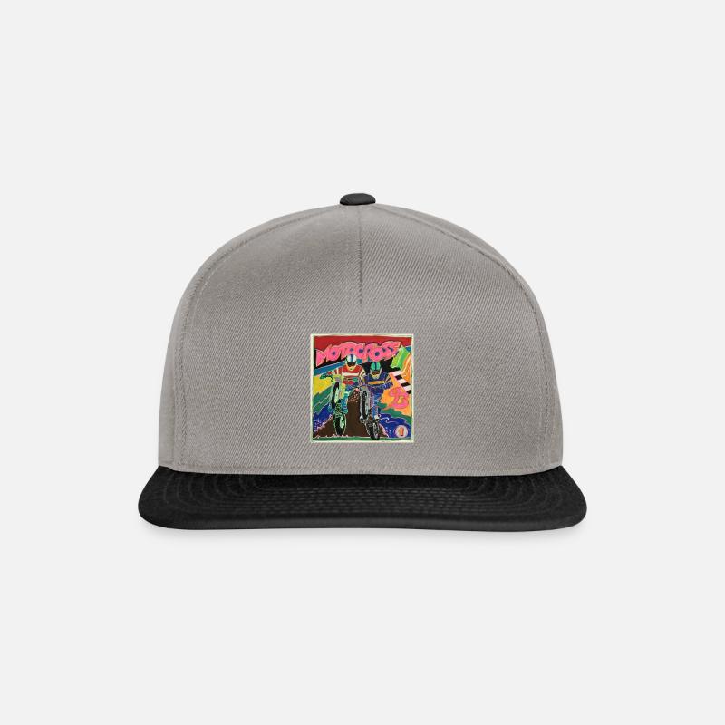 Motocross - Snapback Cap - Graphit/Schwarz
