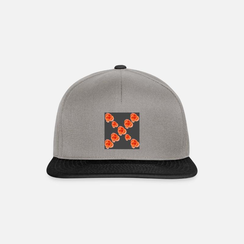 Rose - Snapback Cap - Graphit/Schwarz