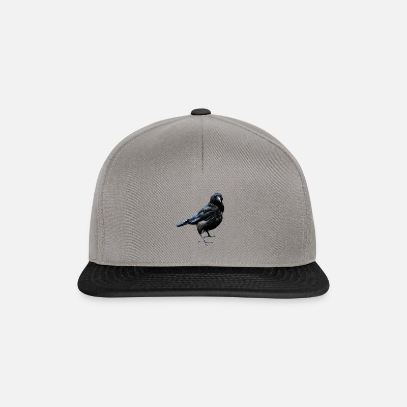 Die Krähe - Snapback Cap - Graphit/Schwarz