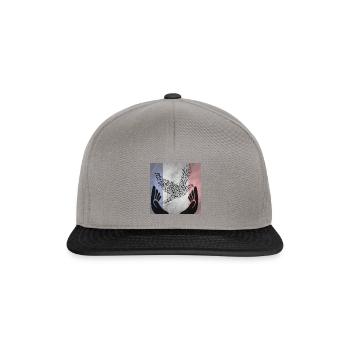 Frieden - Snapback Cap - Graphit/Schwarz - Vorne