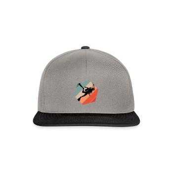 Plongée sous-marine Plongée sous-marine Plongée sous-marine Plongée sous-marine - Casquette snapback - gris graphite/noir - Devant