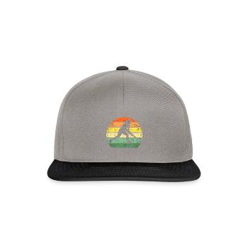 Cadeau pour le joueur de hockey sur gazon Cadeau pour le joueur de hockey sur gazon - Casquette snapback - gris graphite/noir - Devant